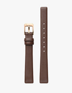 Symmetria Series - Mahogany Leather Watch Band