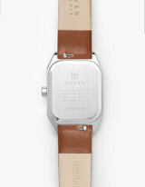 Symmetria Series - Brown Leather Watch Band